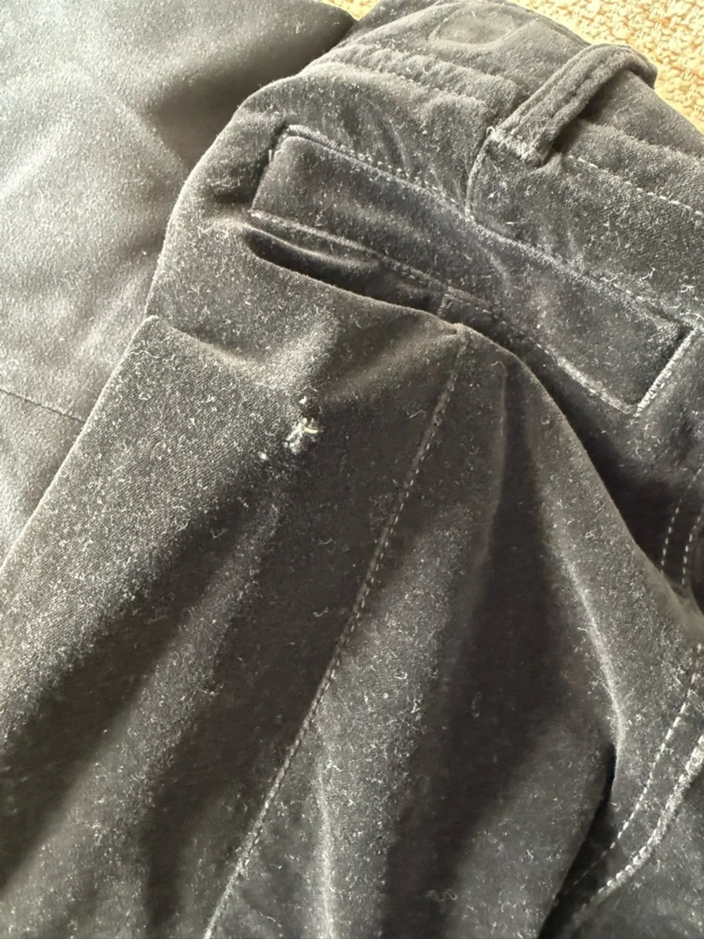 Sanctuary Supernova Velvet Wide Leg Pant